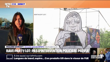Lot: la rave-party devrait se terminer dimanche, pas d'intervention policière prévue