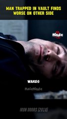 Man Trapped in Vault Finds Worse on Other Side 😱 @viral @movies @recaps