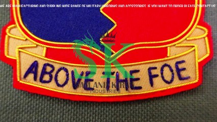 78th Fighter Group handpainted  Badges, Hand Embroidered Bullion Badges Manufacturers Supplier