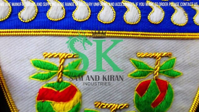 Hand Embroidered Bullion Badges Manufacturers Supplier, Embroidered Bullion Wire Blazer Badges