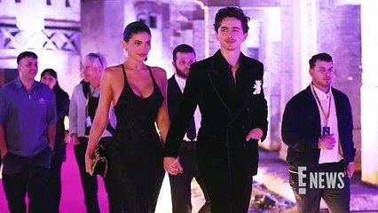 Kylie Jenner, Timothée Chalamet Make Red Carpet Debut in Rome _ E! News