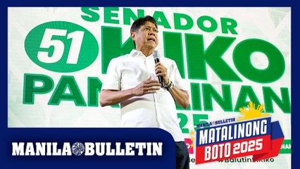 Kiko Pangilinan ends campaign caravan with return to Quezon City