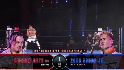 Hirooki Goto vs Zack Sabre Jr. - IWGP World Heavyweight Title Match: NJPW Resurgence 2025 (5/9/2025)