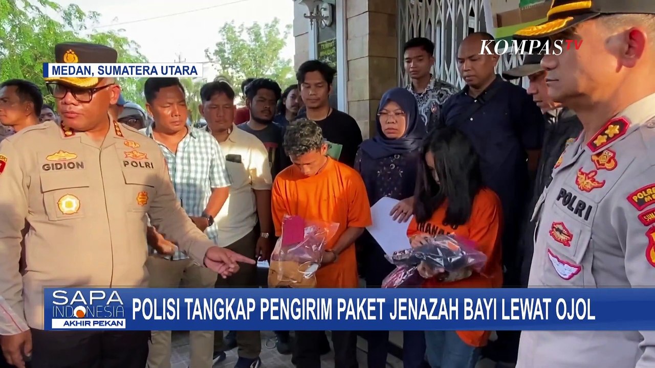 Terungkap! Adik-Kakak di Medan Pelaku Pengiriman Paket Jenazah Bayi Lewat Ojol