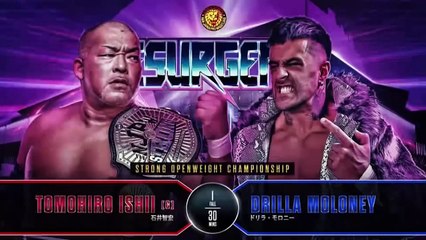 Tomohiro Ishii vs Drilla Moloney - NJPW STRONG Openweight Title Match: NJPW Resurgence 2025 (5/9/2025)