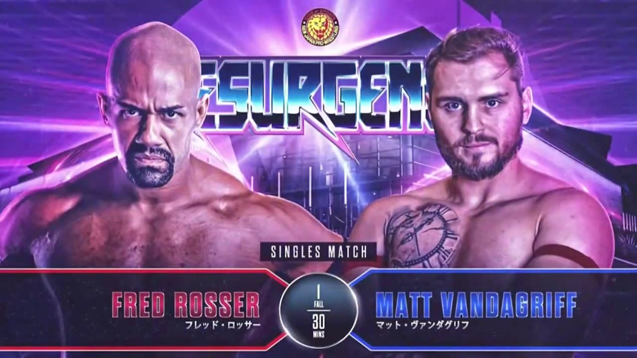 Fred Rosser vs Matt Vandagriff: NJPW Resurgence 2025 (5/9/2025)
