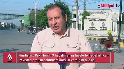 Pakistan'dan misilleme! Asya'da savaş büyüyor: Havalimanları hedef alındı