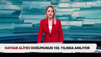 Haydar Aliyev doğumunun 102. yılında anılıyor