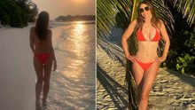 A 59 anni, Elizabeth Hurley mostra un fisico mozzafiato in bikini alle Maldive