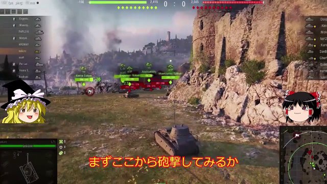 [Slow Game Commentary] World of Tanks: Reimu and Marisa join urban battles with tanks