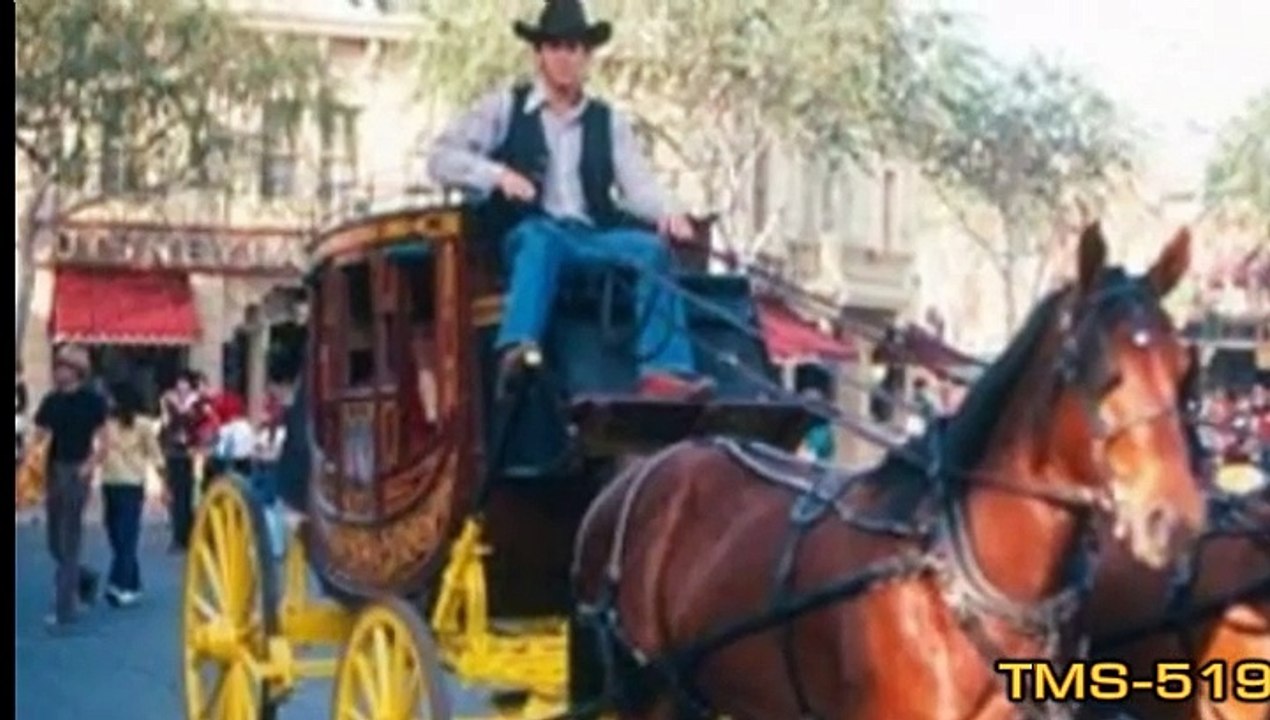 Disneyland Stage Coach--Disneyland History--TMS-519