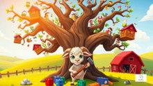 🌳🛠️ “Freddy the Goat Builds a Treehouse – A Farmyard Adventure of Friendship and Fun!”