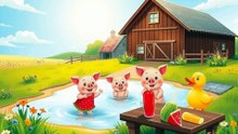 “Piglet Pool Party – Summer Splash at Clover Creek!”