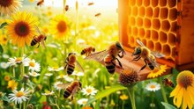 “The Busy Bees and the Great Honey Harvest!”