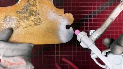 Rust is Peeling this Huge Cleaver - Restoration (with Carbon Fiber Handle)