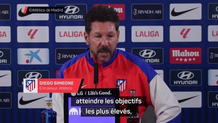 Simeone : "Le PSG travaille depuis je ne sais combien d'années"