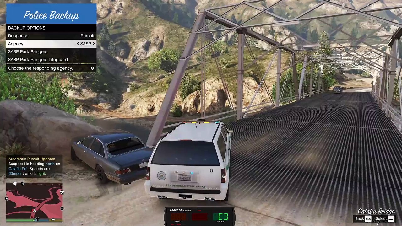 GTA 5 LSPDFR - Stolen Stanier Pursuit