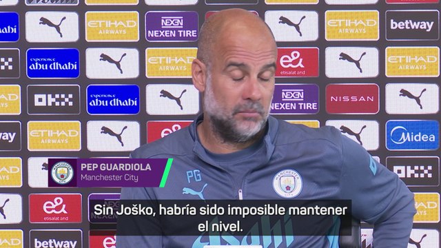 Guardiola destaca el compromiso de Bernardo Silva y Gvardiol con el equipo