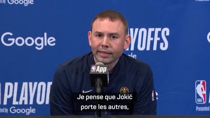 Nuggets - Adelman comprend la frustration de Jokić malgré la victoire