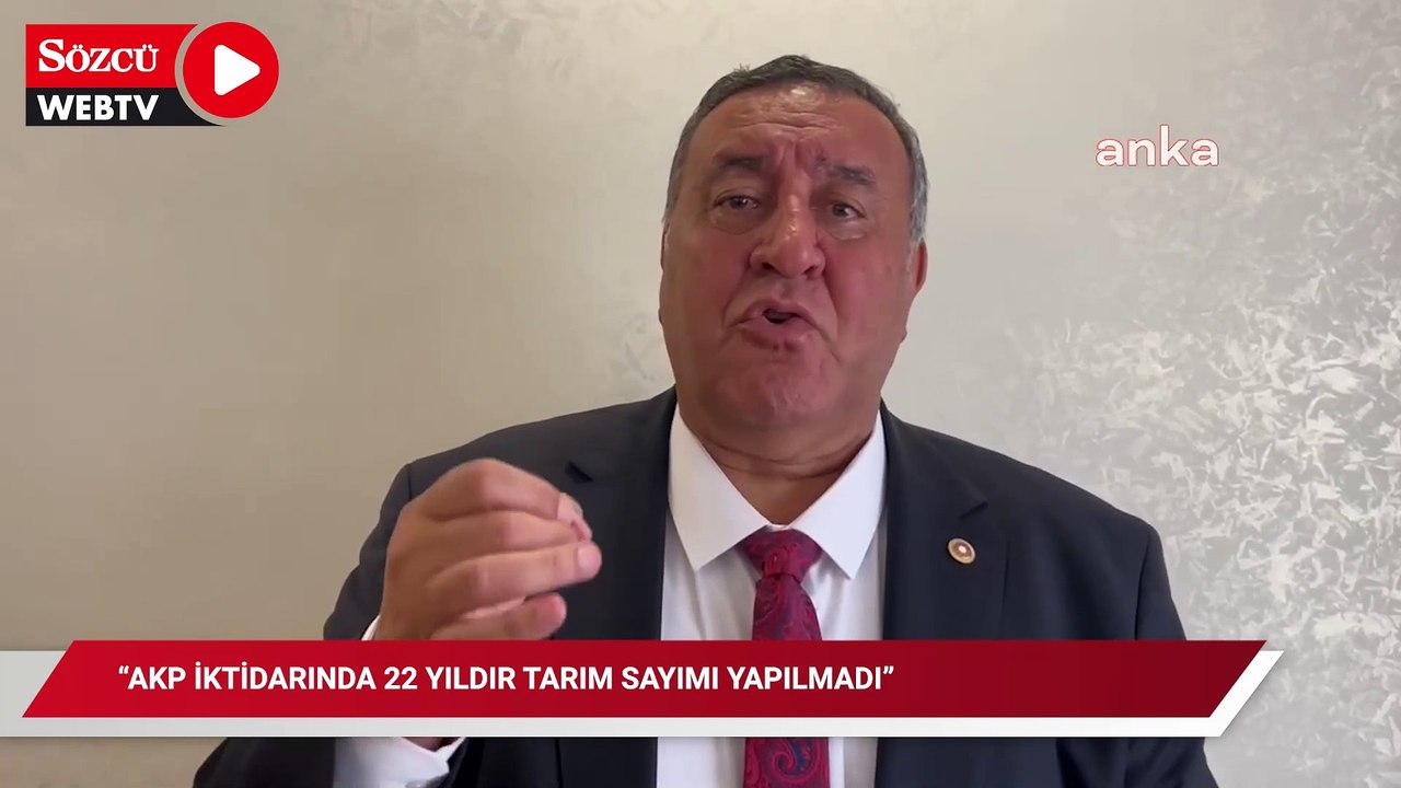 CHP’li Gürer: “AKP iktidarında 22 yıldır tarım sayımı yapılmadı, nihayet yapılması kararı geç de olsa alındı”