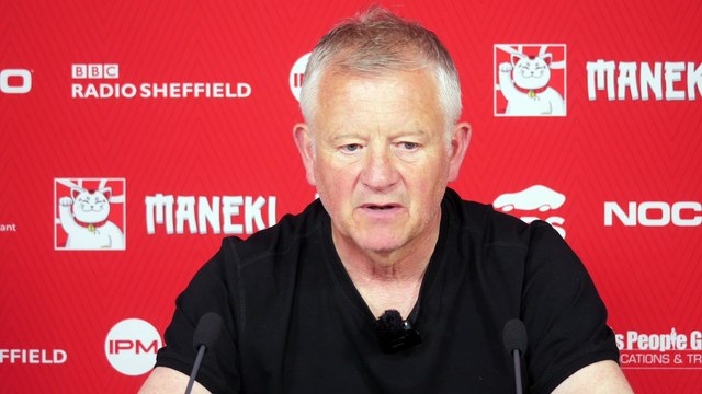 Chris Wilder previews Sheffield United v Bristol City play-off