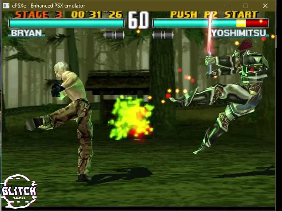 Tekken 3 (brian & yoshimitsu) Match