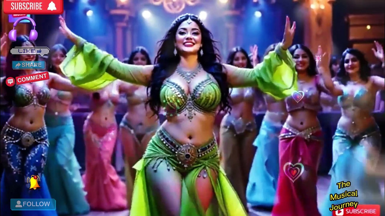 Dil Ki Baaton Mein Hawa | Hindi | Love Song | DJ | Belly Dance | AI Music