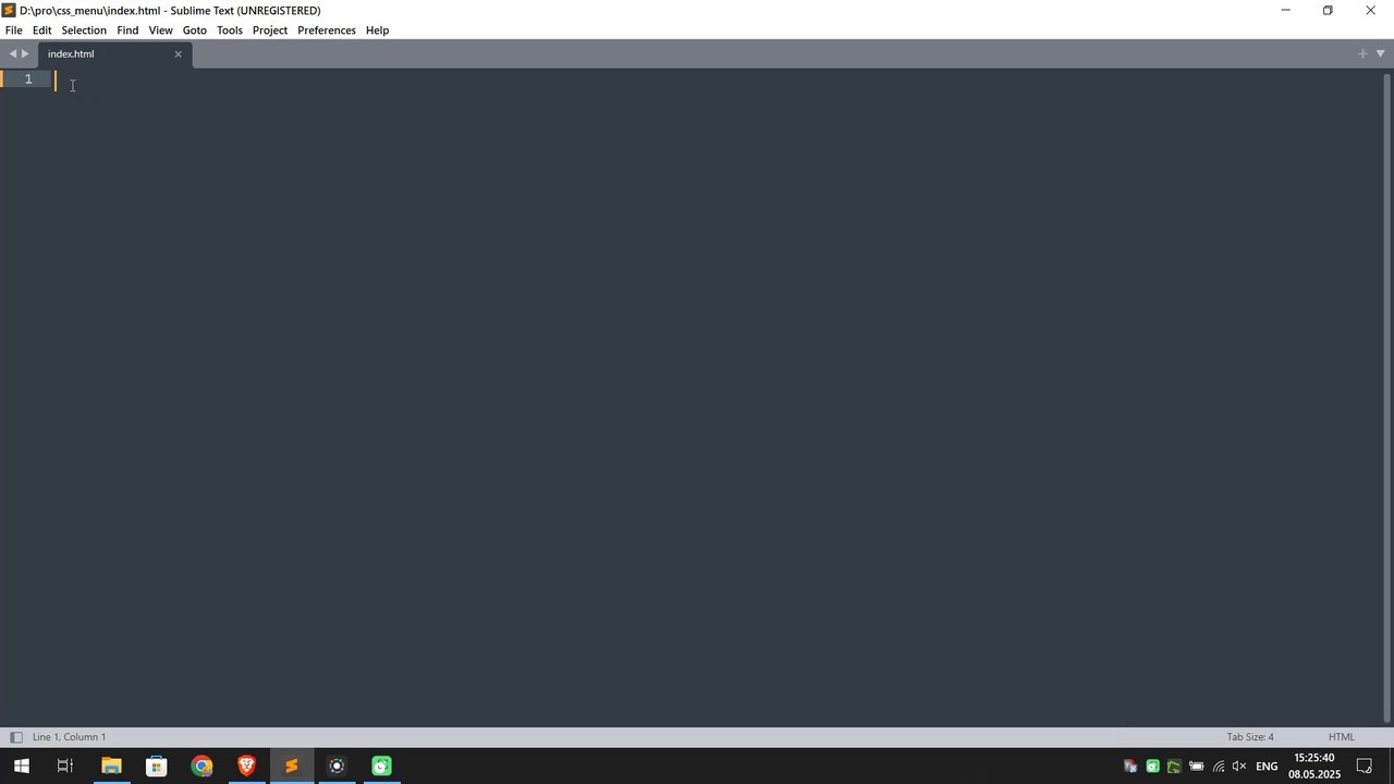 How to create a drop down menu using only HTML and CSS