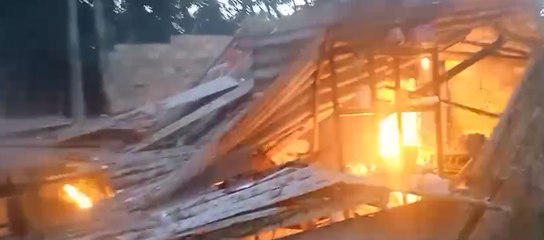 Explosão de Botijão de Gás destrói casa em Cotijuba 🚒