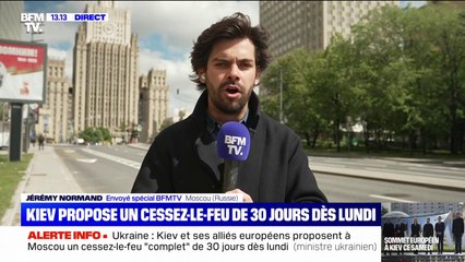 Kiev propose un cessez-le-feu de 30 jours dès lundi