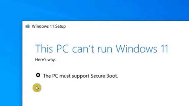 How do I fix this pc cant run windows 11