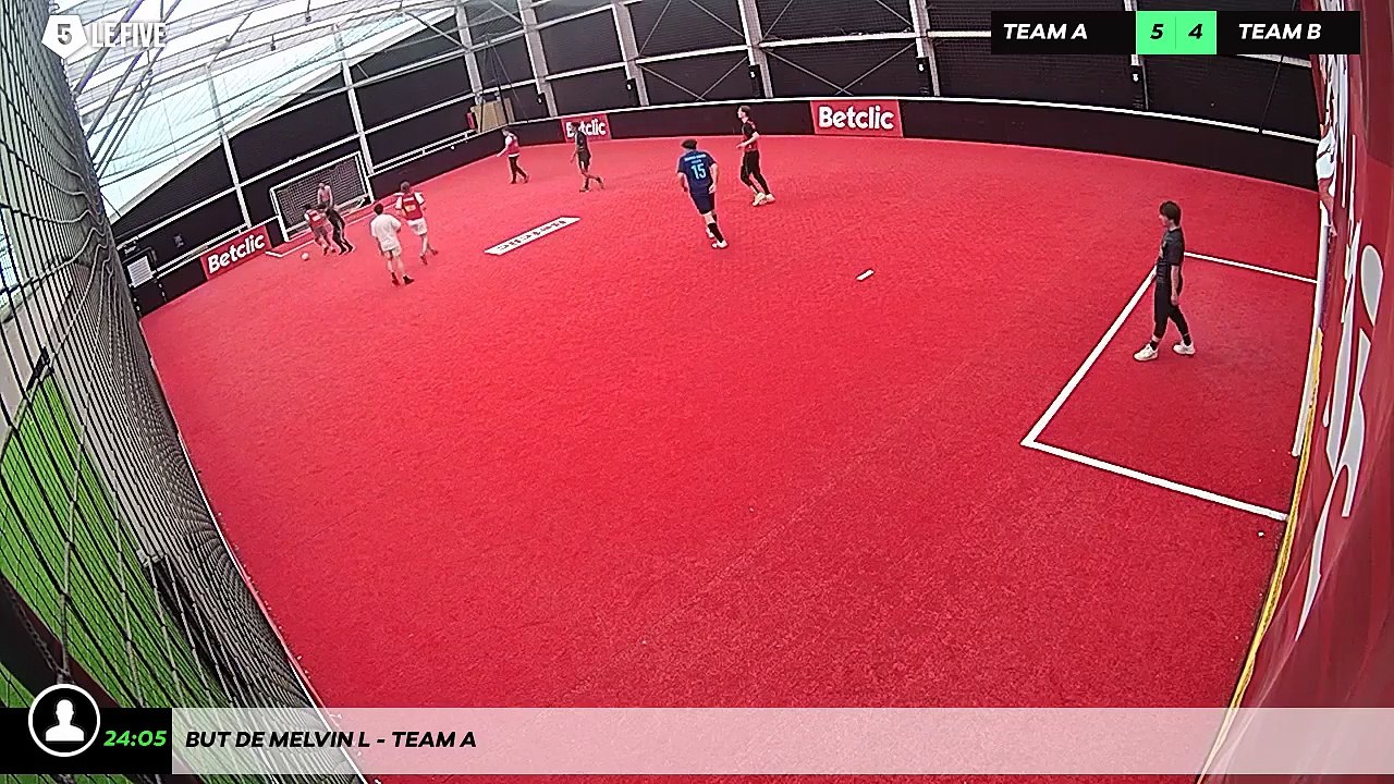 But de Melvin L - Team A