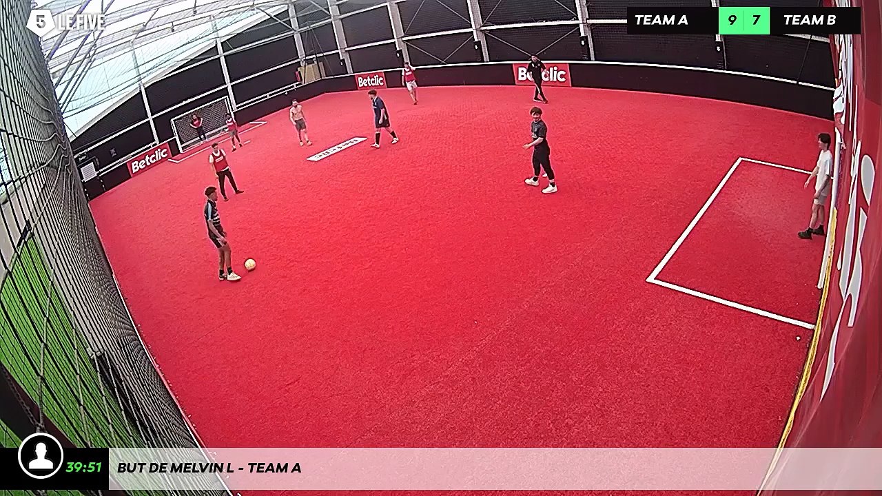 But de Melvin L - Team A