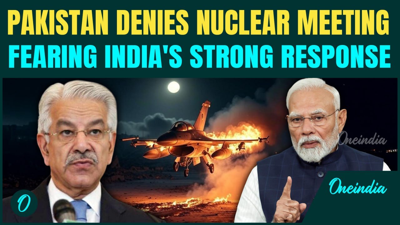 “If India Stops,We’ll Stop” Pakistan SCARED of India’s Response,Denies Nuclear Meeting Amid Tensions