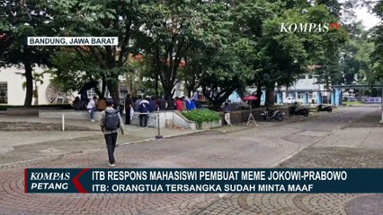 ITB Respons Penangkapan Mahasiswi FSRD Pembuat Meme Prabowo: Orang Tua Minta Maaf...
