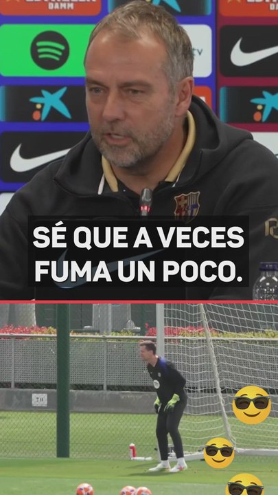 "Szczesny es tranquilo, a veces fuma un poco... él es así"