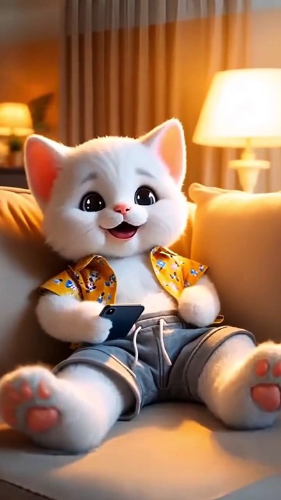 Cute Kitten Failing in Exam Story