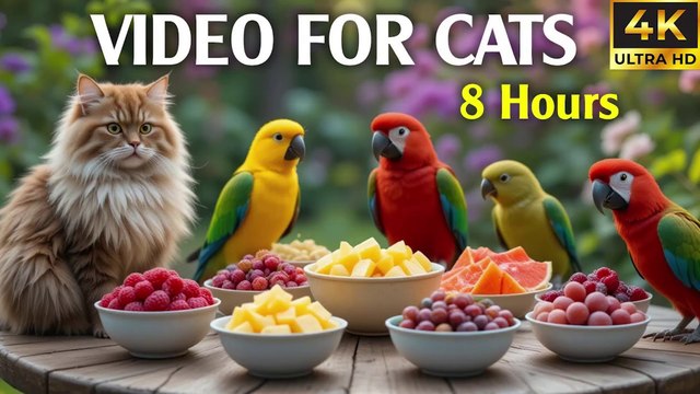 Funny Reactions to Video for Cats to Watch Bird — Try Not to Laugh! - CatTV Central