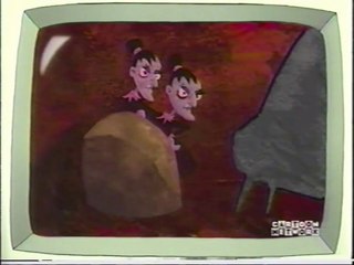 Courage the Cowardly Dog but only when The Stitch Sisters are on screen