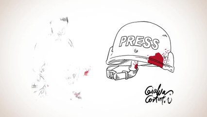 La «spoon river» dei giornalisti caduti per lavoro: il video dell'artista Gianluca Costantini
