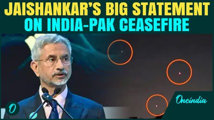 BREAKING | EAM Jaishankar: Reached an understanding on stoppage of firing & military action