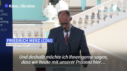 Merz: Werden "alles" tun für schnelles Ende des Ukraine-Kriegs