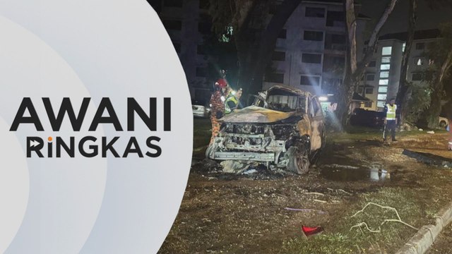 AWANI Ringkas: Pemandu rentung kenderaan 4WD rempuh pokok, terbakar