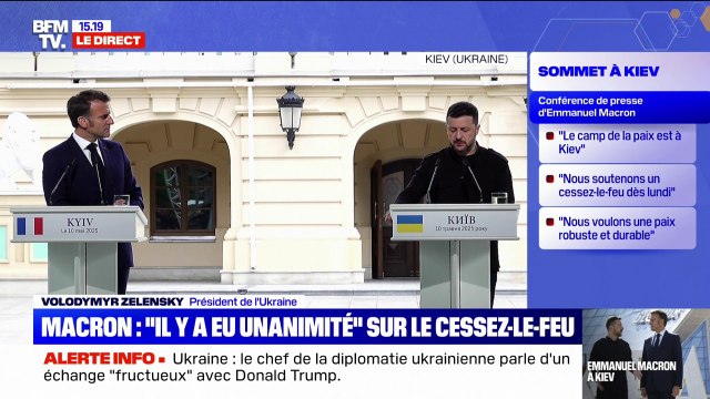 Nous avons signé un très bon accord avec les États-Unis , assure Volodymyr Zelensky au sommet à Kiev