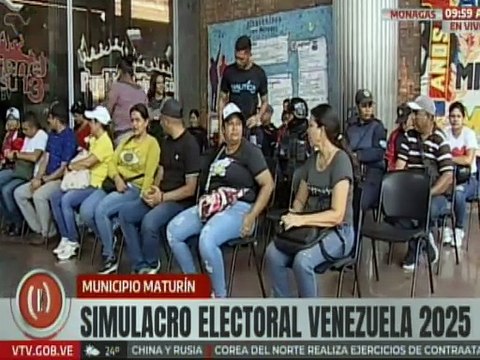 Monagas | Pueblo del mcpio. Maturín se concentra en la UBV para participar en el simulacro electoral