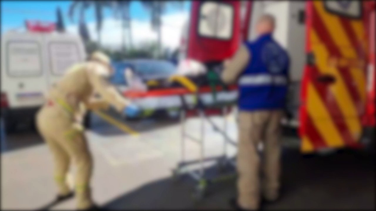 Siate atende jovem com lesão na coluna após cair da cadeira