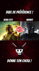 Tu préfère lequel de ces deux personnages Star Wars ?
