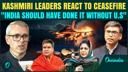“Peace At Last!”: Kashmiri Leaders Hail India-Pak Ceasefire | Applaud Action Against Terror