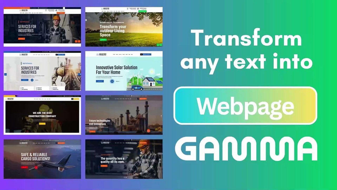 How to Create a Professional Landing Page in Minutes Using Gamma AI