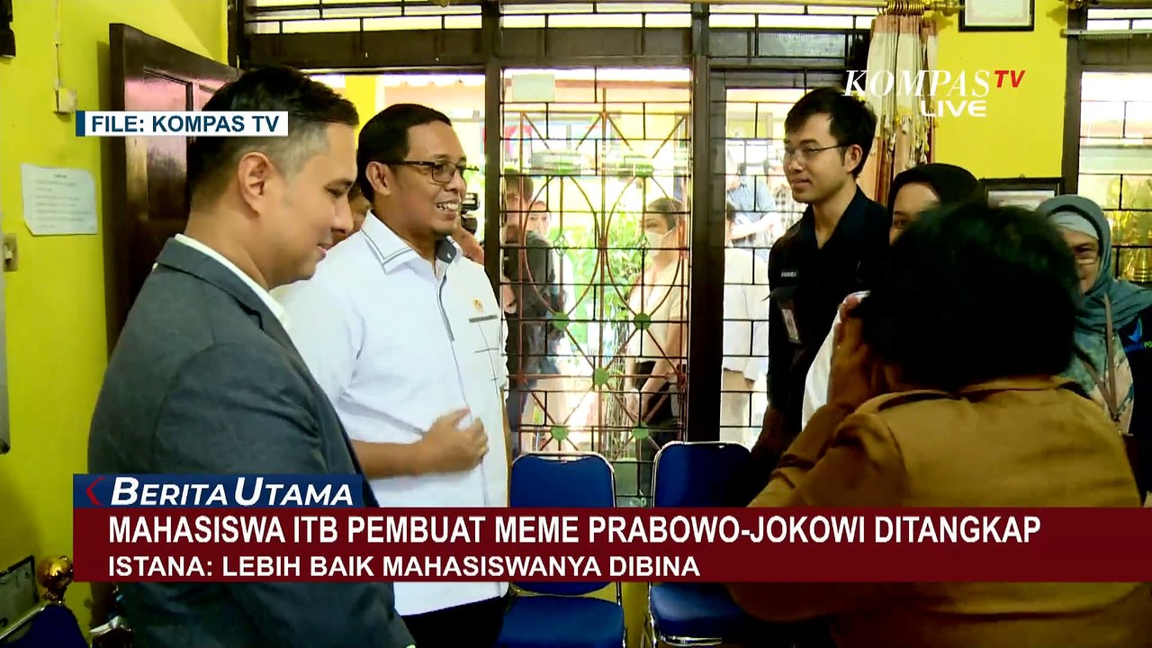 Viral Meme Prabowo-Jokowi, Istana: Mahasiswi ITB Lebih Baik Dibina, Bukan Dihukum